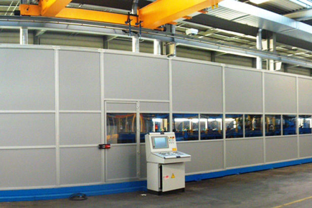 Cabina insonorizzata 26 metri