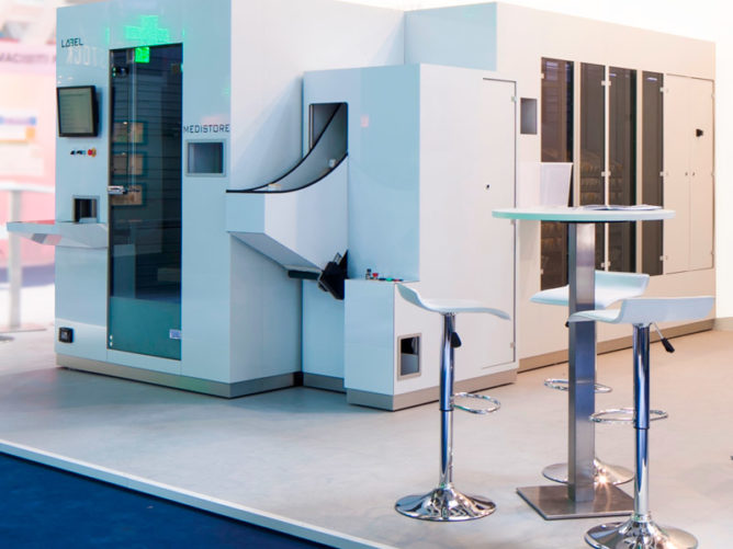 Cabina settore farmaceutico