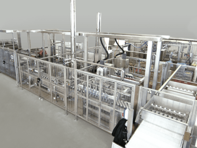 Protezione inox settore alimentare